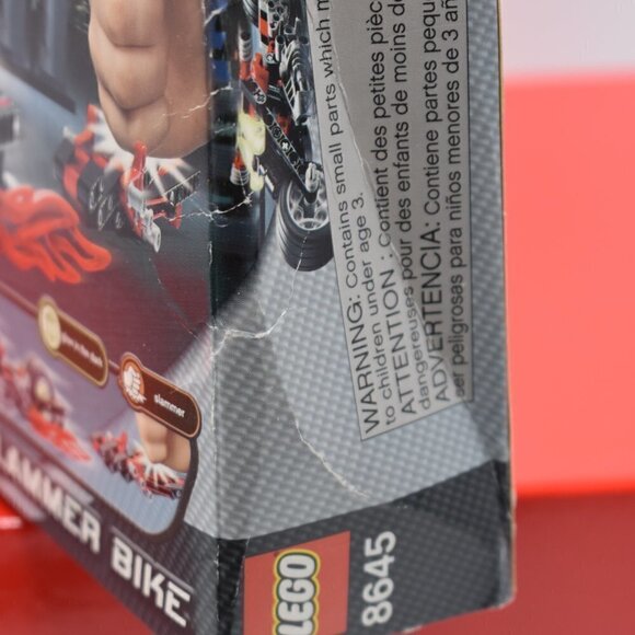 LEGO RACERS Muscle Slammer Bike 8645 New - Picture 7 of 8